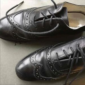 Michael Kors Black Oxford Flat, size 5
